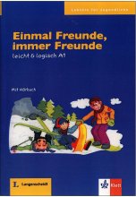 کتاب داستان زبان آلمانی Einmal Freunde immer Freunde