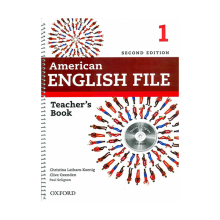 کتاب زبان امریکن انگلیش فایل 1 ویرایش دوم معلم Teachers American English File 1 Second Edition