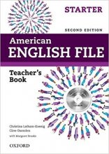 کتاب زبان امریکن انگلیش فایل استارتر ویرایش دوم معلم Teachers American English File Starter Second Edition