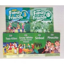 پک کتاب امریکن فمیلی اند فرندز سه American Family and Friends 3 (وزیری،رحلی)