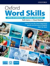 خرید کتاب زبان آکسفورد ورد اسکیلز Oxford Word Skills upper intermediate Second Edition وزیری
