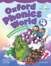 کتاب زبان آکسفورد فونیکس ورد Oxford Phonics World 4