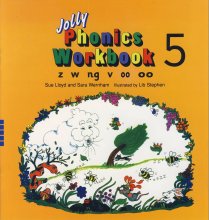 کتاب جولی فونیکس ورک بوک 5 Jolly Phonics Work book