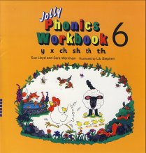 کتاب جولی فونیکس ورک بوک 6 Jolly Phonics Work book