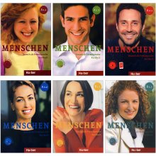 سری پک کامل کتاب زبان آلمانی منشن Menschen Book Series (6جلدی)