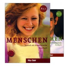 پک دوجلدی کتاب زبان آلمانی منشن Menschen A1