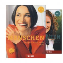 پک دوجلدی کتاب زبان آلمانی منشن Menschen B1