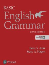 کتاب زبان گرامر بتی آذر Basic English Grammar FiFth Edition Betty Azar قرمز