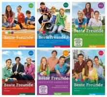 سری پک 6 جلدی کتاب زبان آلمانی بسته فونده Beste Freunde Book Series