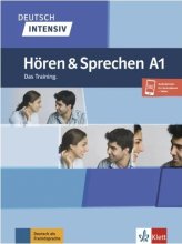 كتاب زبان آلمانی دویچ اینتنسیو هوقن اند اشپقشن Deutsch intensive:Horen und Sprechen A1