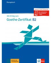 کتاب آزمون آلمانی گوته Mit Erfolg zum Goethe Zertifikat Ubungsbuch B2 (درس)