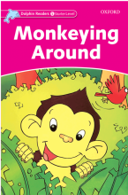 کتاب زبان دلفین ریدرز استارتر (میمون بازیگوش) Dolphin Readers Starter Monkeying Around