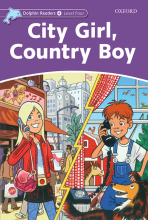 کتاب زبان دلفین ریدرز 4  Dolphin Readers 4 City Girl, Country Boy