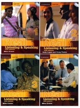 سری پک 4 جلدی کتاب ریل لسینینگ اند اسپیکینگ Real Listening and Speaking Book Series