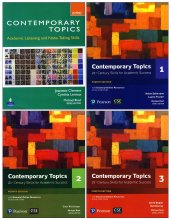 سری پک 4 جلدی کتاب زبان کانتمپروری تاپیک Contemporary Topics Book Series