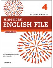خرید کتاب زبان امریکن انگلیش فایل ویرایش دوم American English File 4 Second Edition