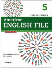 خرید کتاب زبان امریکن انگلیش فایل ویرایش دوم American English File 5 Second Edition